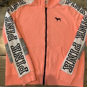 RARE HTF Victoria Secret PINK Logo Sweater